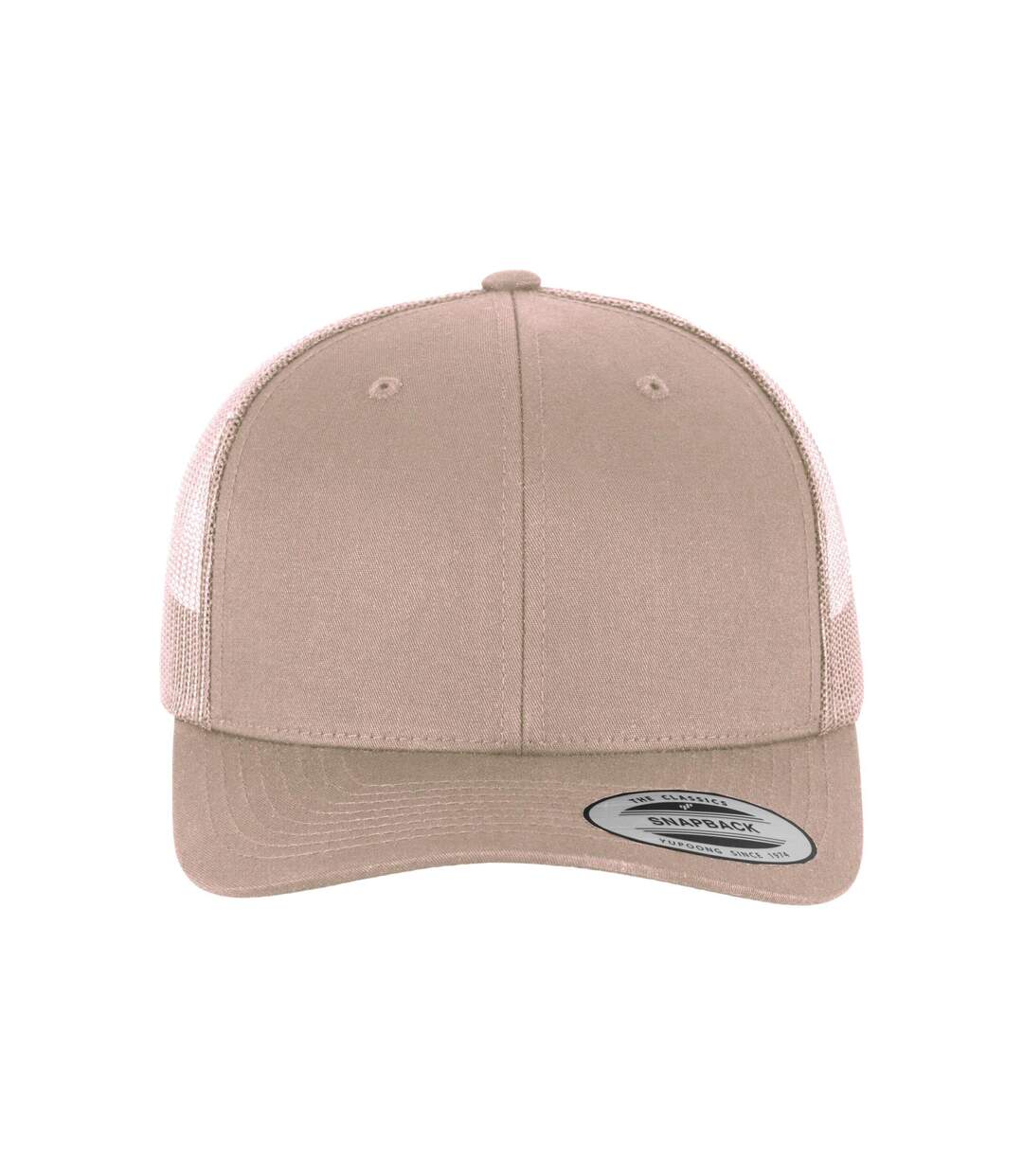 Casquette Trucker Retro Adulte Kaki Flexfit-3