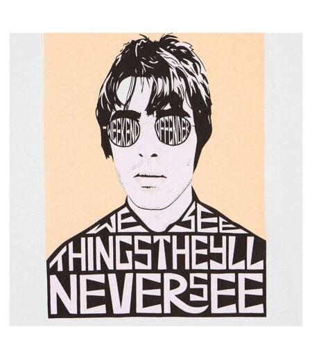T-shirt Style Graphique Forever Homme Blanc Weekend Offender