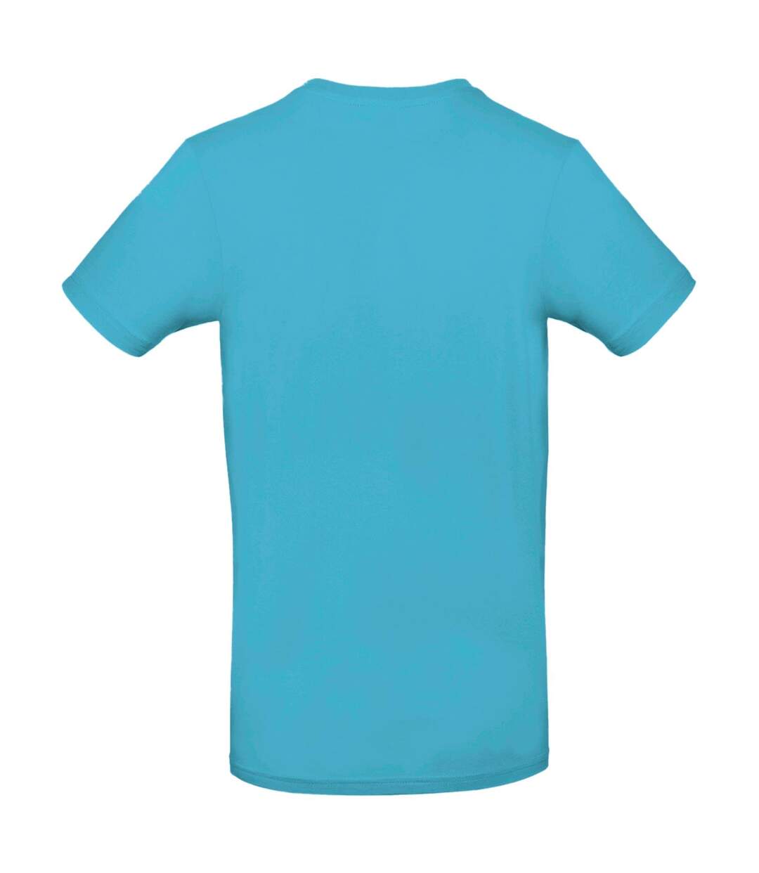Tee-shirt B&c Mens #e190 Bleu Azur B And C-2