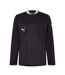 Mens Long-sleeved Referee Shirt Black Puma-1