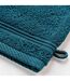 Lot de 2 Gants de Toilette Tendresse 15x21cm Bleu Indigo-3