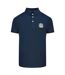 Mens Aldis Polo Shirt Navy Aquascutum-1