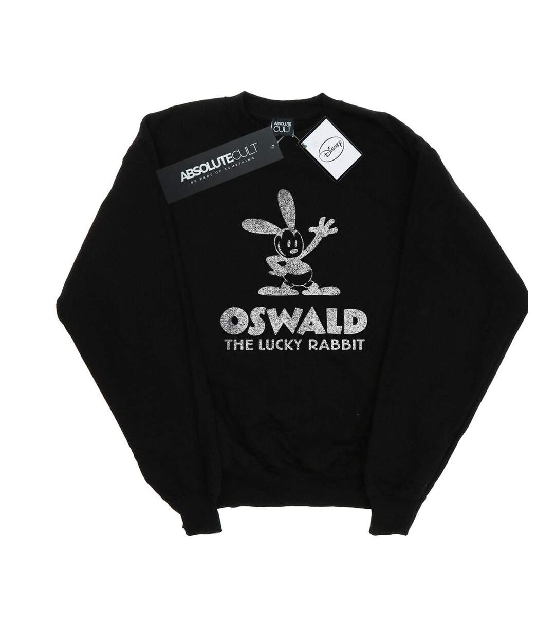 Disney - Sweat OSWALD LOGO - Femme (Noir) - UTBI13322-1