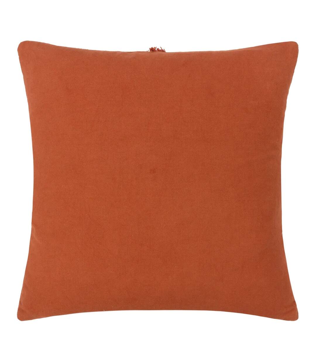 Dakota tufted cushion cover 45cm x 45cm rust Furn