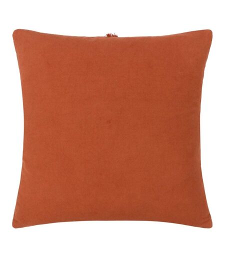 Furn Dakota Tufted Throw Pillow Cover (Rust) (45cm x 45cm) - UTRV3069