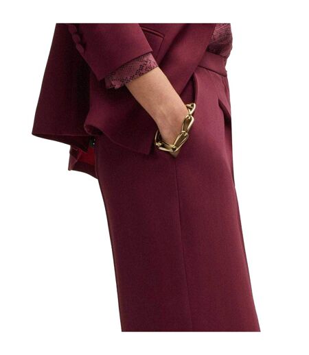 Womens/ladies Tozera Regular Trousers Red Boss
