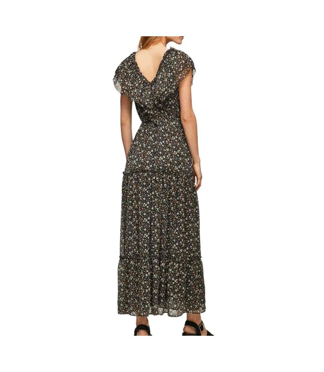 Robe Noire à Motifs Femme Pepe jeans Aroa - M-2