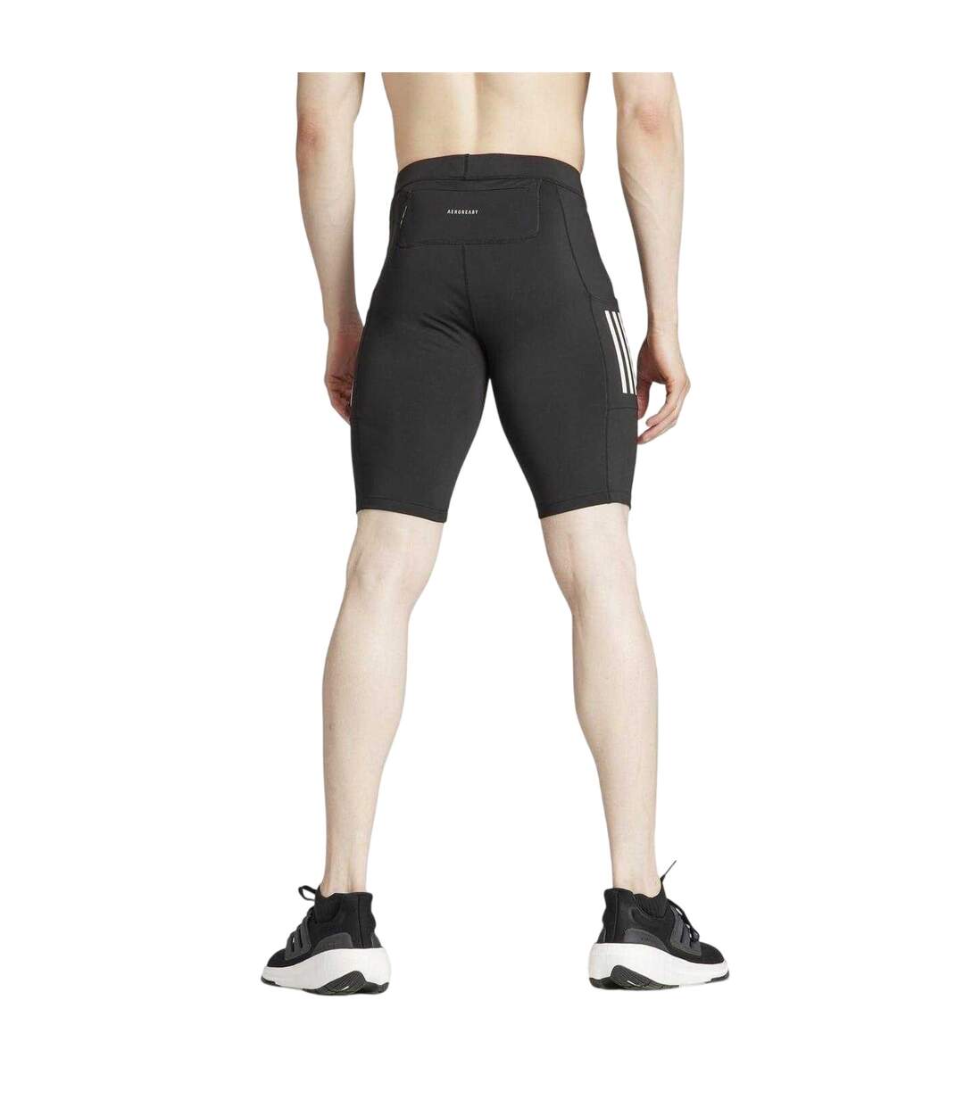 Mens Own The Run Tights Black Adidas-3