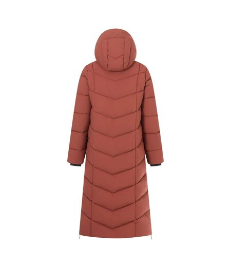 Doudoune Matelassée Eloria Femme Marron Rouge Regatta