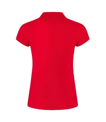 Polo Star Femme Rouge Roly
