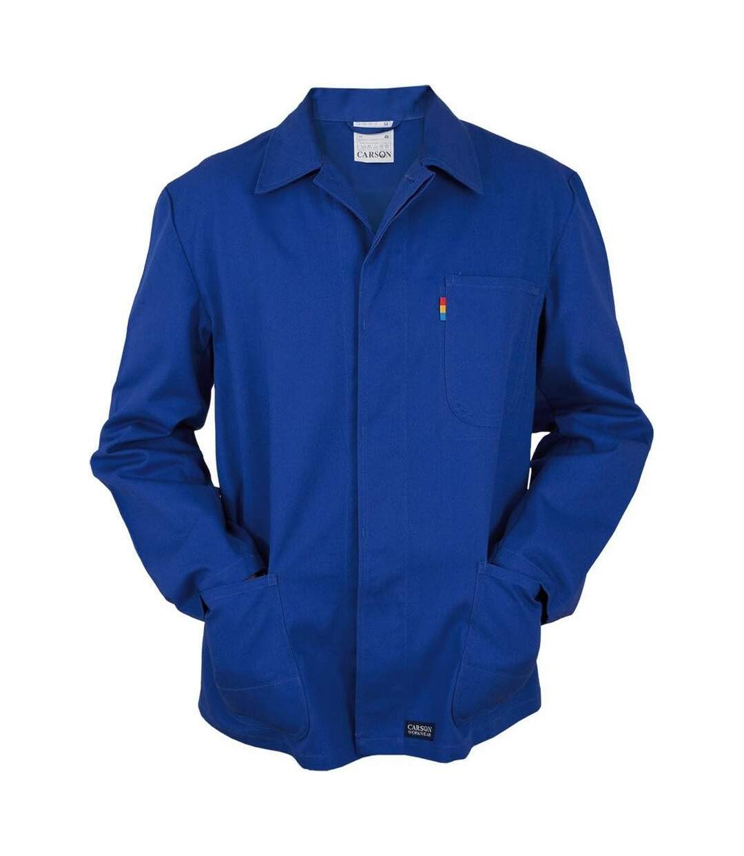 Doudoune Matelassée Manches Longues Classic Homme Bleu Roi Carson Classic Workwear-1