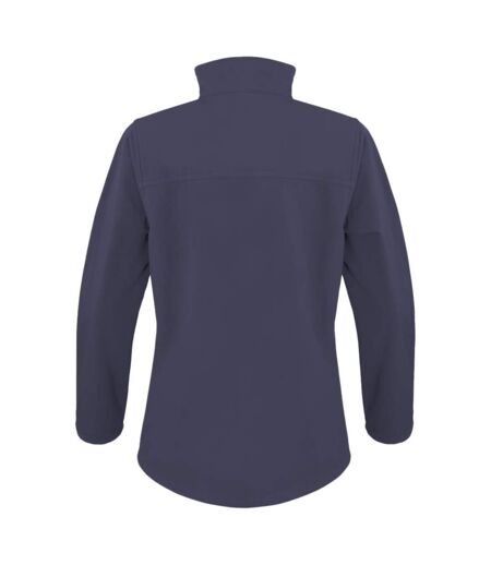 Veste Softshell Imperméable Et Respirante Femme Bleu Marine Result