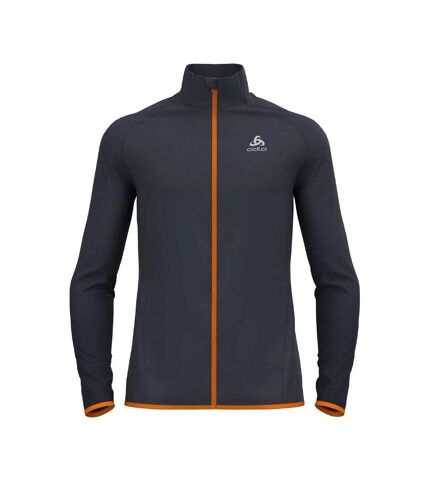 Veste de Running Gris/Orange Homme Odlo Zeroweight - L