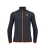 Veste de Running Gris/Orange Homme Odlo Zeroweight - L