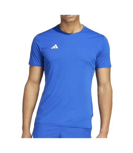 T-shirt Bleu Homme Adidas Adizero - XXL