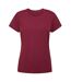 T-shirt essential femme bordeaux Mantis