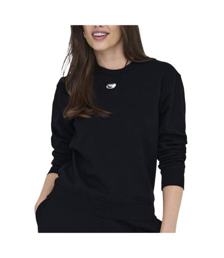 Sweat noir femme jdy life dia