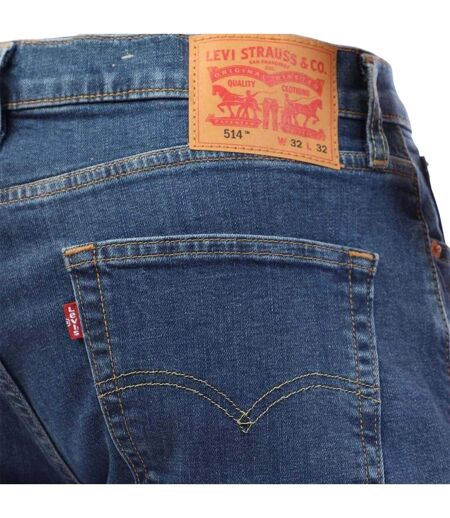 Mens Straight Leg Slim Jeans Blue Levis