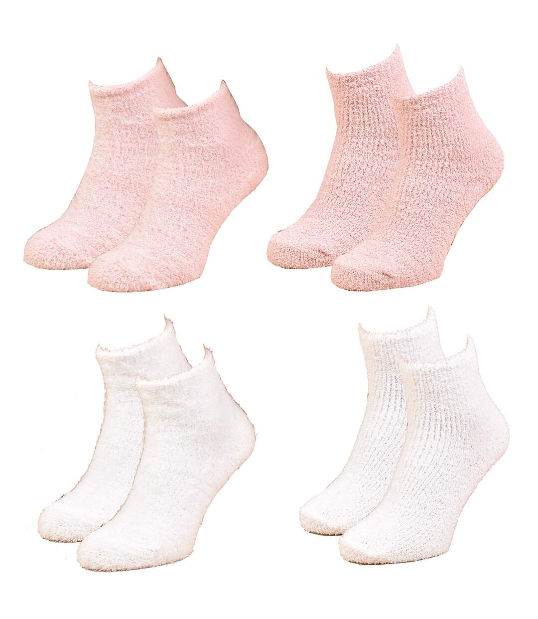 Chaussettes pour Femme Casa Socks Toucher Doux Pack de 4 CASA SOCKS Ultra Doux-1