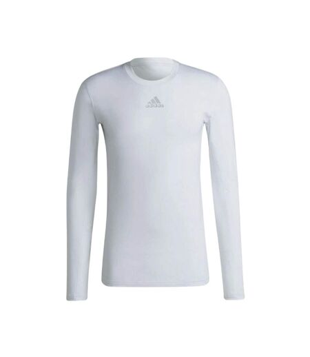T-shirt Manches Longues Homme Blanc Adidas