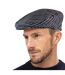 Mens Traditional Tweed Design Checked Flat Cap-3