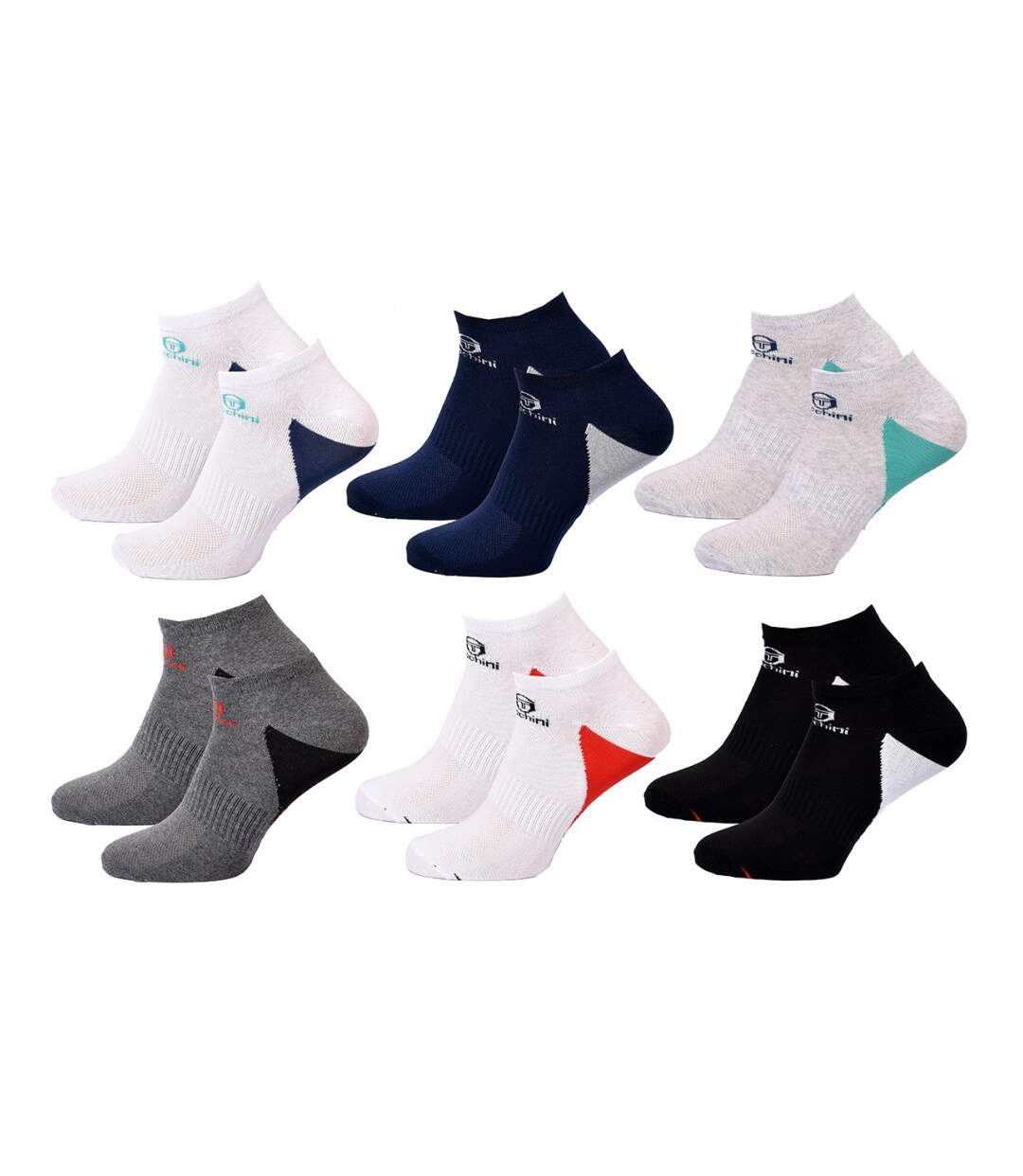 Chaussettes Sergio Tacchini - Pack de 6-1