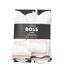Lot De 6  Chaussettes Motif/style Lettrage Homme Blanc Boss-3
