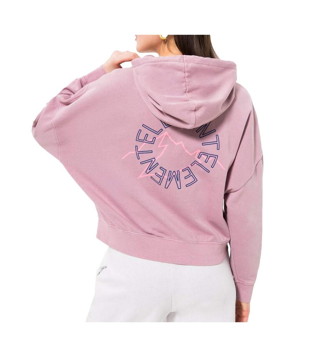 Sweat à capuche Mauve Femme Element Glacier - L-2