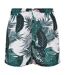 Short De Bain Mens Palm Leaf Olive Urban Classics-1
