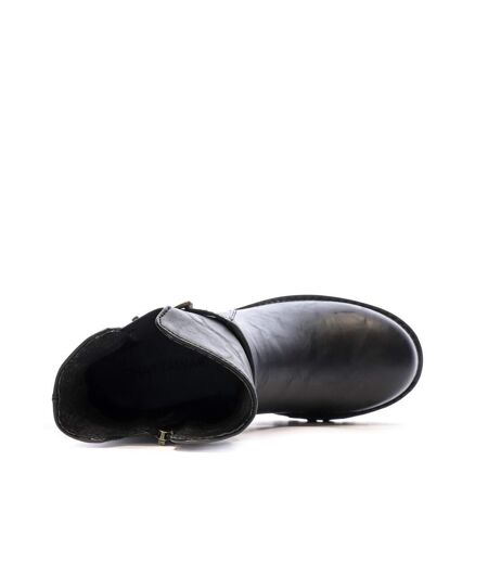 Bottines noir femme chattawak toya