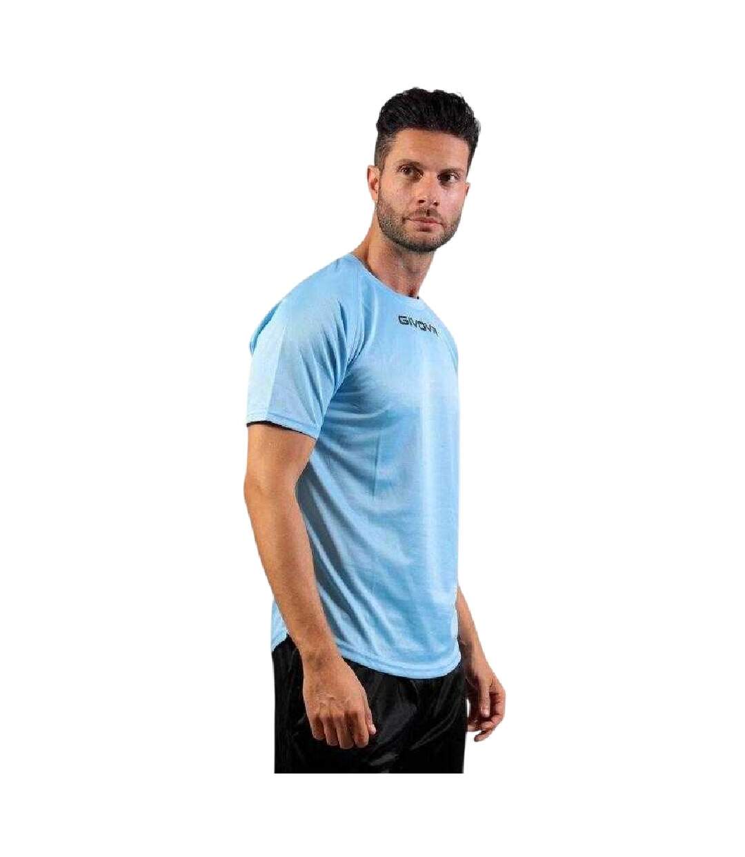 Maillot De Foot One U Adulte Bleu Givova-4