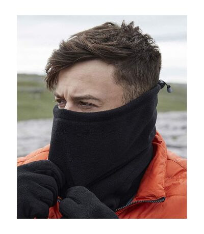 Beechfield Unisex Adult Fleece Recycled Snood (Black) (One Size) - UTRW8265
