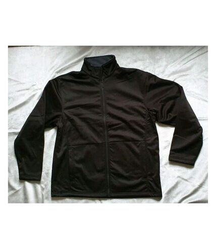 Result Core Mens Soft Shell 3 Layer Waterproof Jacket (Black) - UTBC904