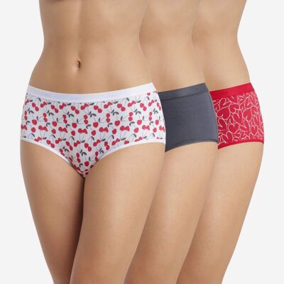 Lot de 3 Boxers Les Pockets Coton