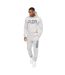 Sweat à capuche ellsworth homme gris chiné Crosshatch-3