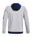 Mens Threadborne Full Zip Hoodie Grey Under Armour-2