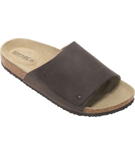 Sandales Coasten Homme Marron Gris Foncé Regatta