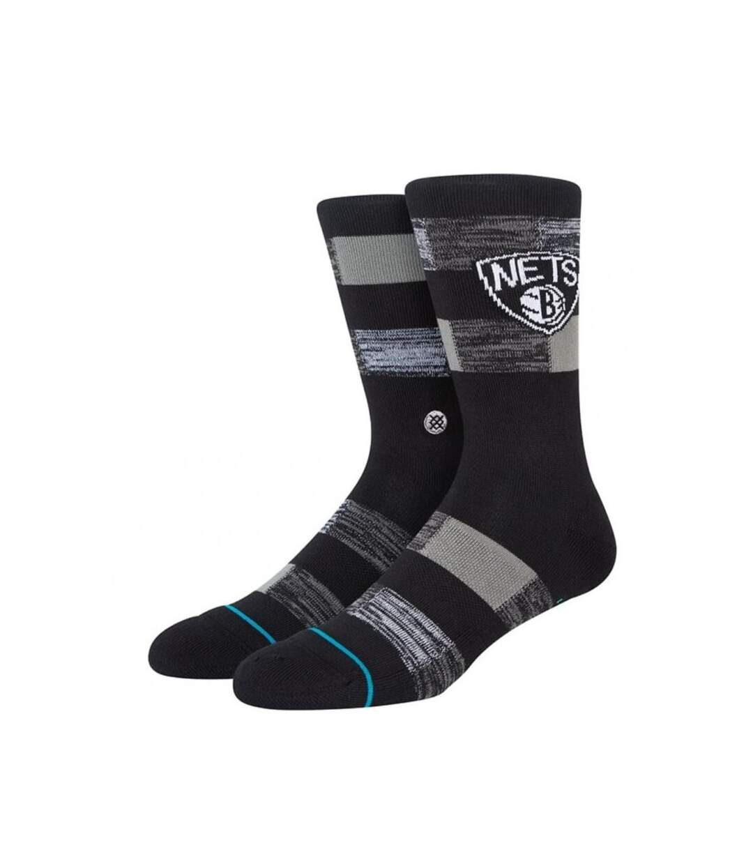 STANCE Chaussettes Homme Coton NETS CRYPTIC Noir Gris NBA-1