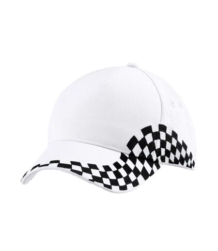 Casquette De Baseball Grand Prix Blanc Beechfield