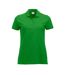 Womens/ladies Marion Polo Shirt Apple Green Clique-1