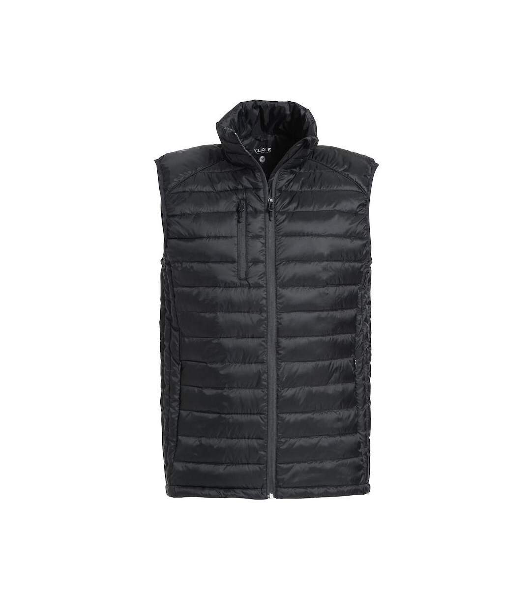 Mens Hudson Gilet Black Clique-1