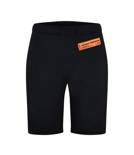 Short De Jogging Femme Noir Heron Preston