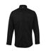 Premier Mens Signature Oxford Long Sleeve Work Shirt (Black) - UTRW2816