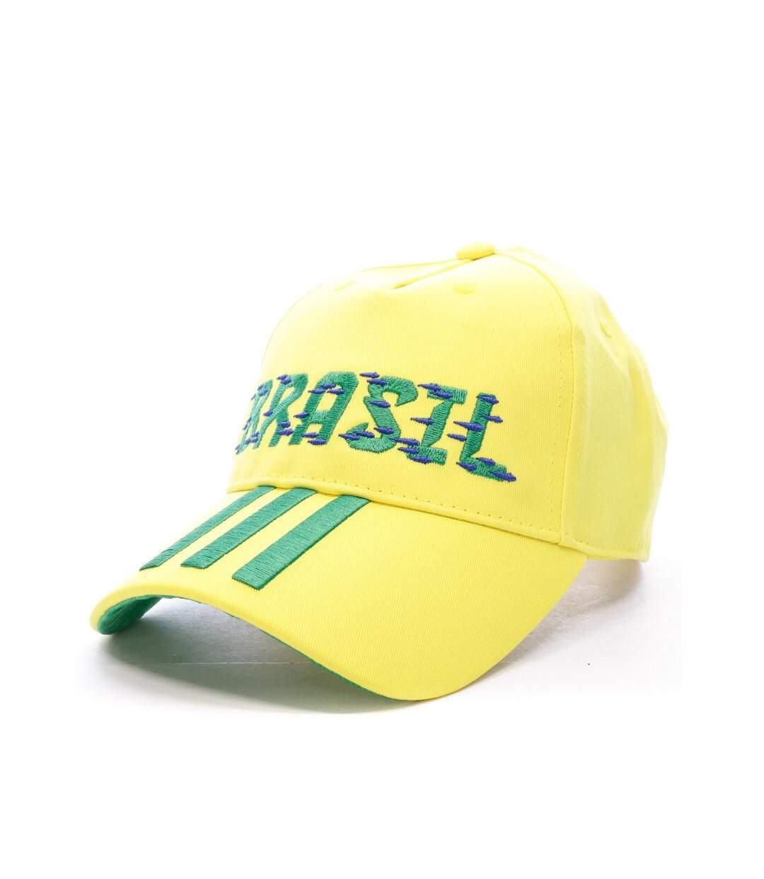 Casquette Jaune Homme Adidas Brasil - OSFM