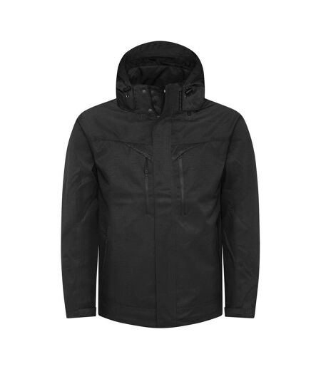 Mens Functional Padded Jacket Black Projob