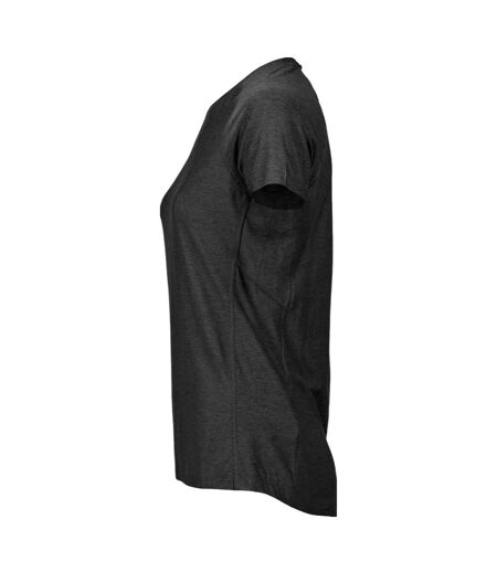 T-shirt Femme Noir Chiné Tee Jays