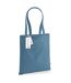 Earthaware Sac De Courses En Coton Organique Taille Unique Bleu Ardoise Westford Mill-3