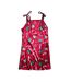 Robe Courte Motif/style Tatouage Femme Rouge Labyrinth-2