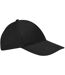 SOLS Unisex Sunny 5 Panel Baseball Cap (Black) - UTPC371