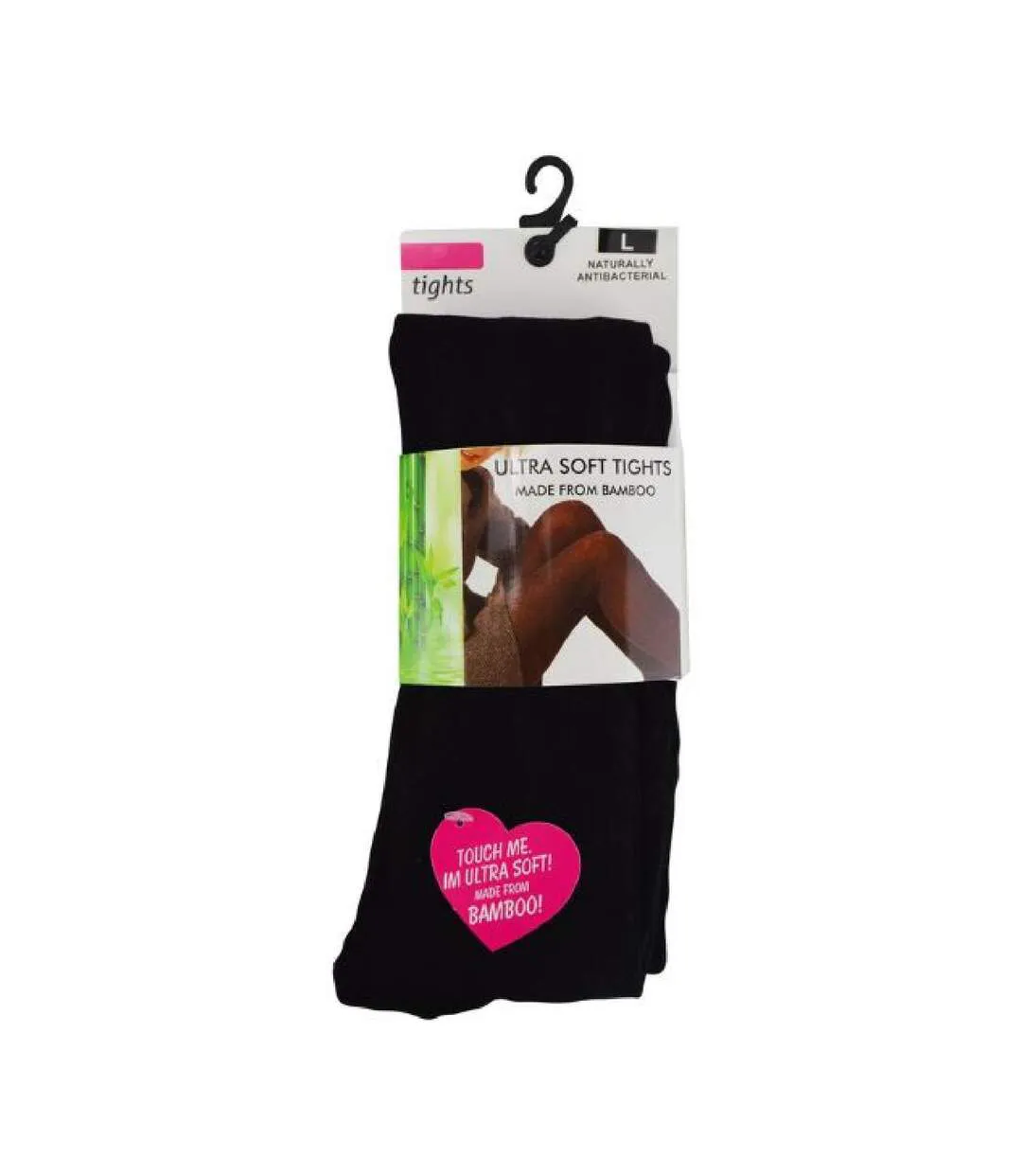 Collant Bambou | 2 Paires Collant Noir Opaque pour Femme-2